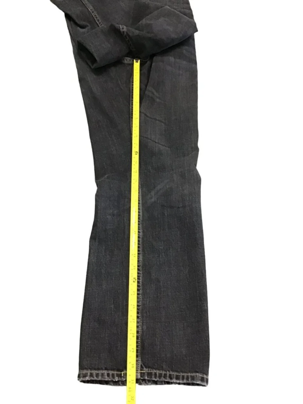 DOCKERS - GREY/BLACK STRAIGHT LEG MEN'S JEANS SIZE 40X32